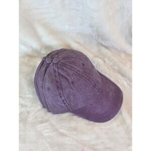 Lot of 3 Sportsman Washed Purple Cotton Baseball Cap Casual Adjustable Strap